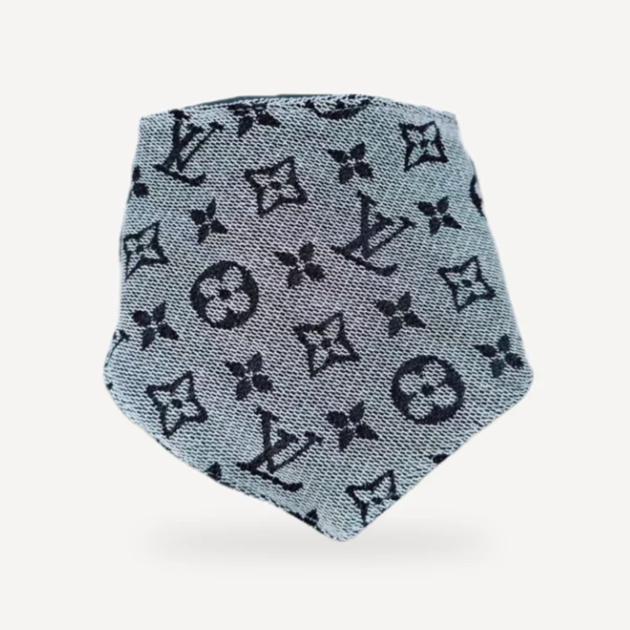 Monogram Triangle dog bandana inspired by Louis Vuitton view 5