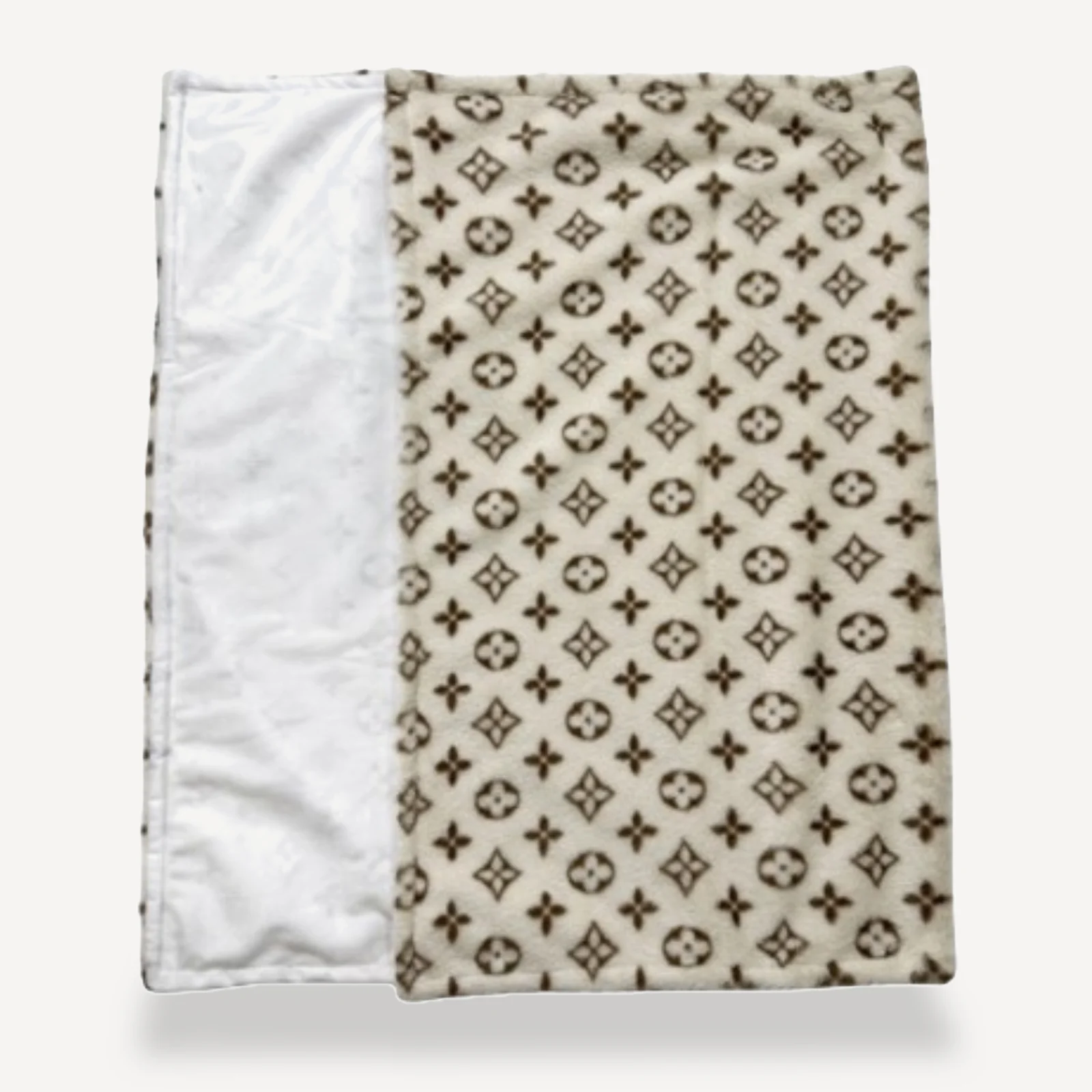 Chewy V Plush Blanket, Louis Vuitton inspired