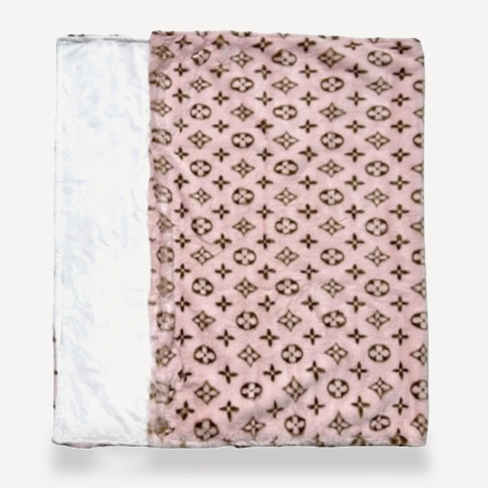 Chewy V Plush Blanket, Louis Vuitton inspired