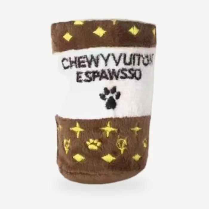 Plushie Collection dog apparel inspired by Louis Vuitton