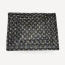 Brown and gold V monogram padded dog mat