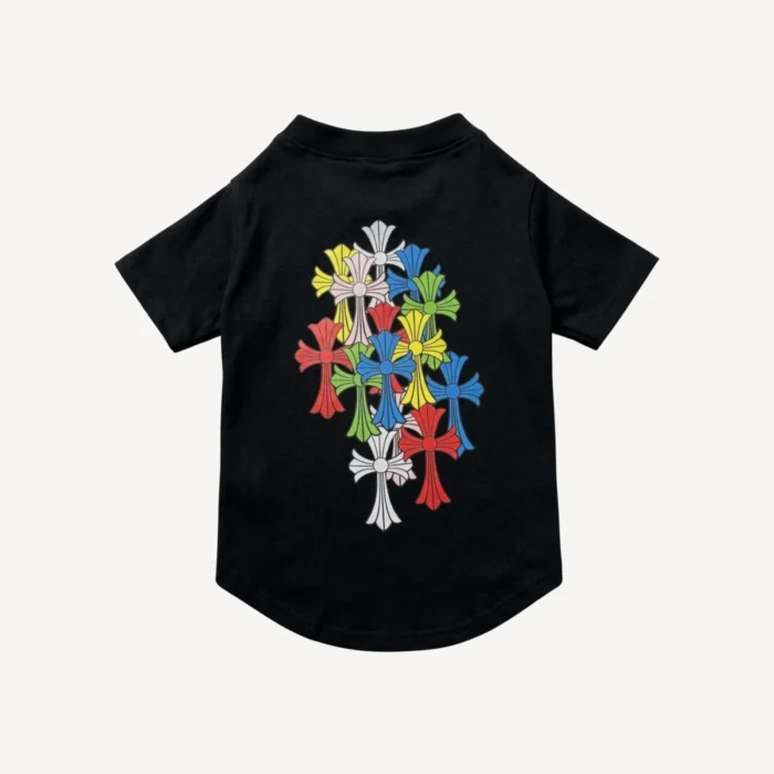 Cross dog tee inspired by Chrome Hearts view 5