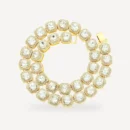 Clustered Tennis dog necklace view 2