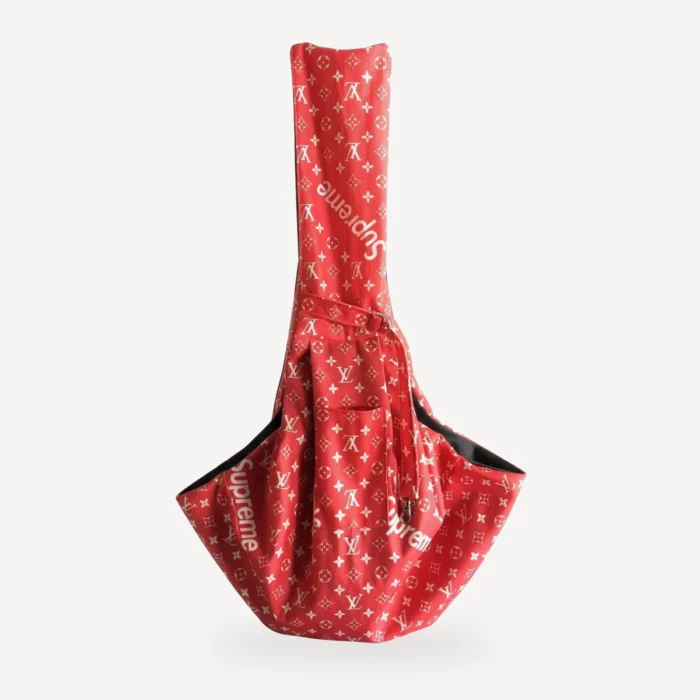 Designer Logo Sling dog carrier view 28