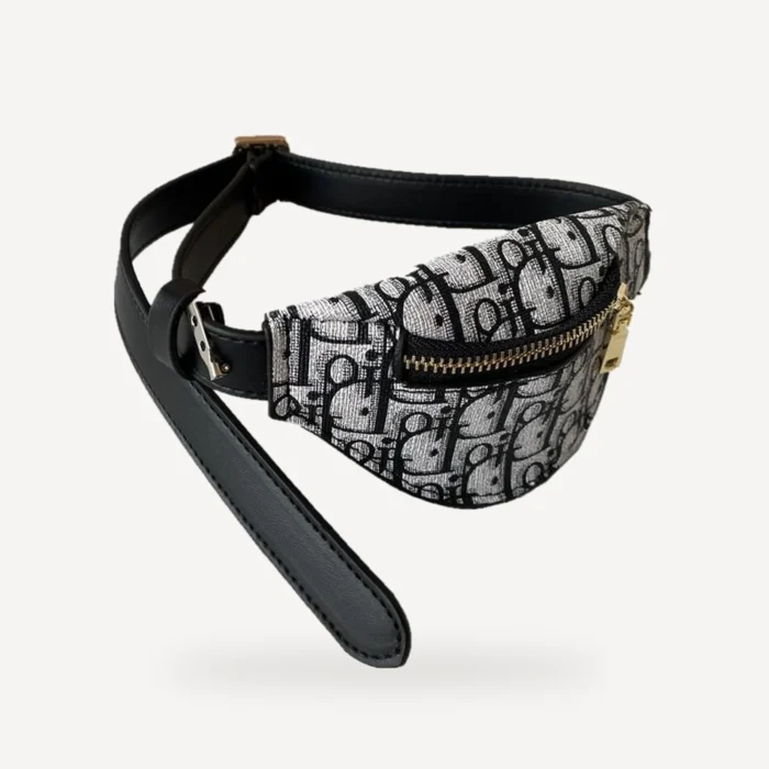 Designer Monogram Dog Bum dog bag view 9