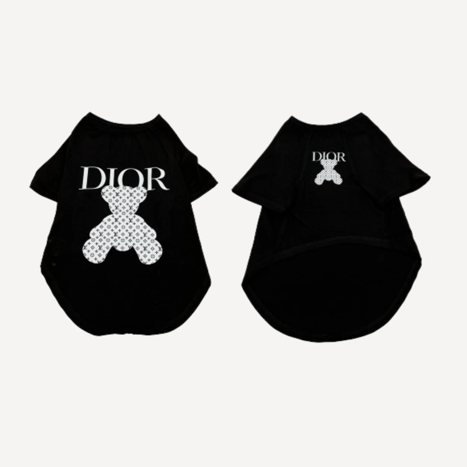 Dogior Dazzling Fur Tee dog tee, Dior inspired