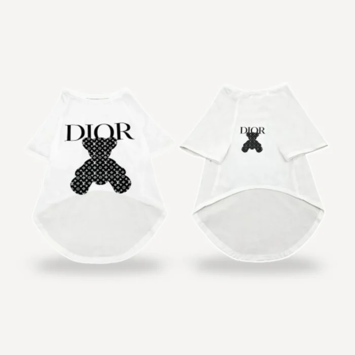 Dogior Dazzling Fur Tee dog tee, Dior inspired
