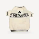 Logo dog sweater inspired by Dior view 3