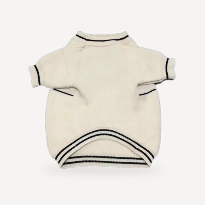 Logo dog sweater inspired by Dior view 2