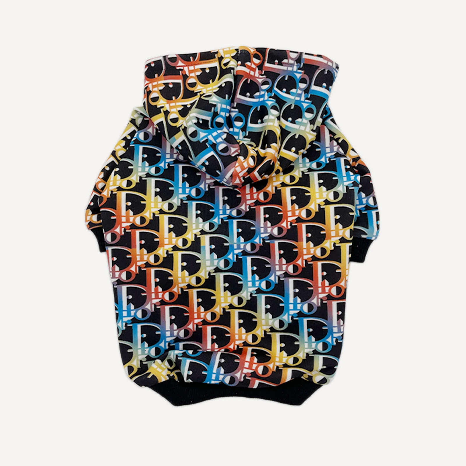 Dogior Multicolor Hoodie dog hoodie, Dior inspired