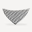 Oblique dog bandana inspired by Dior