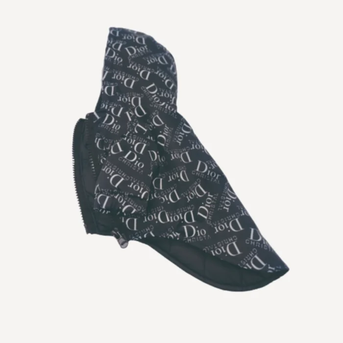 Oblique Hooded dog jacket inspired by Dior view 6