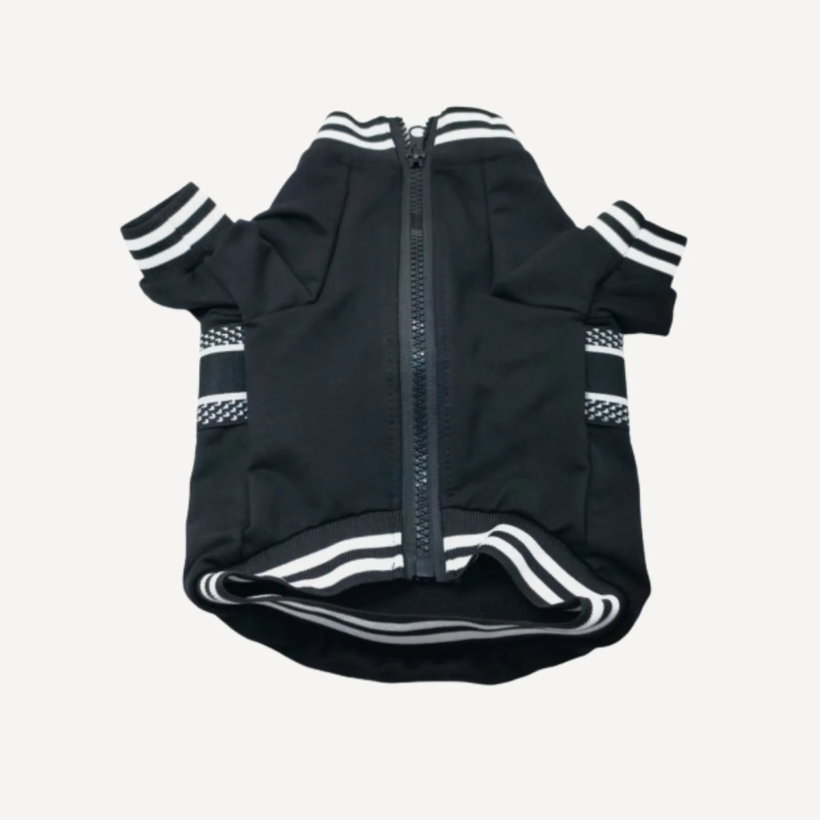 Striped dog jacket inspired by Dior view 3