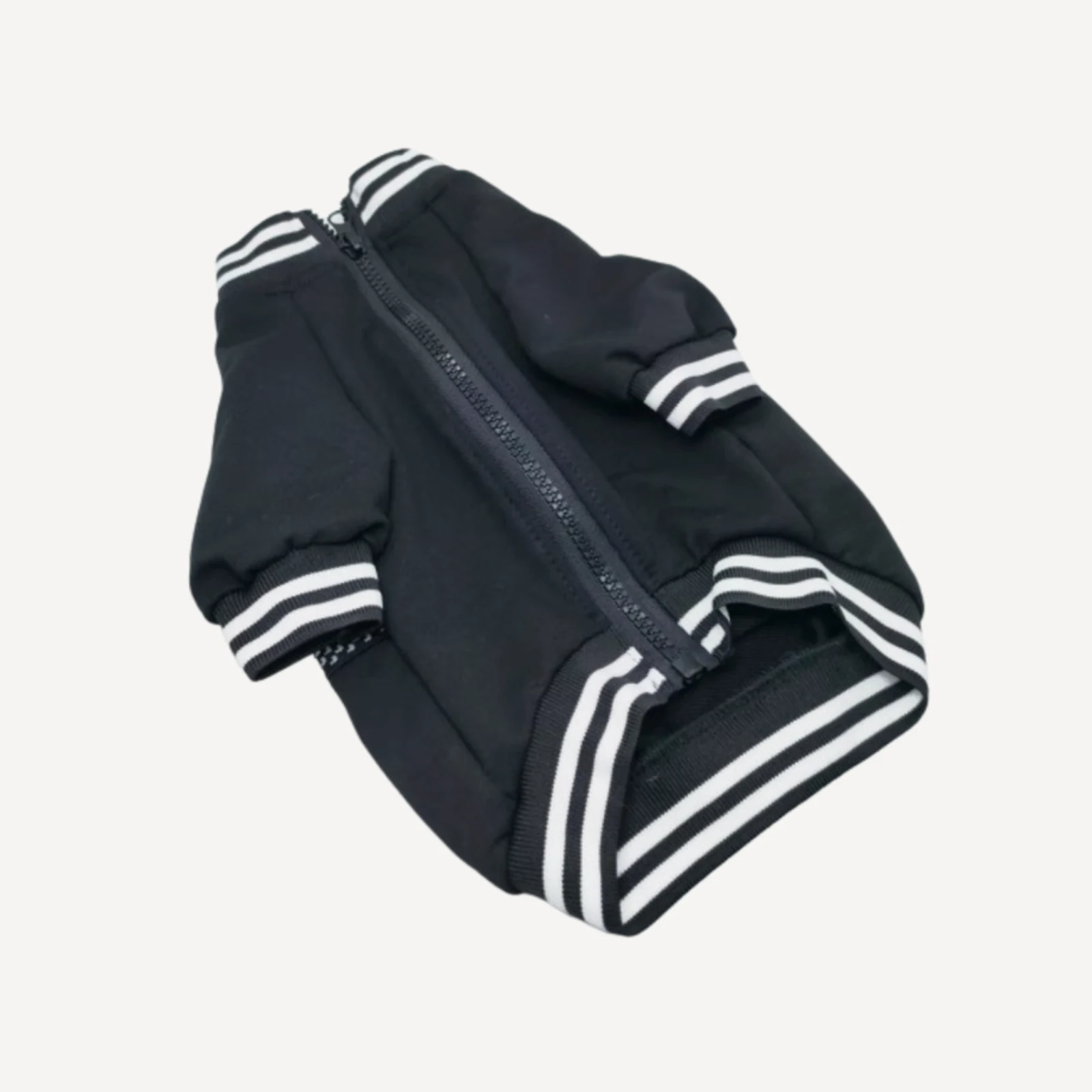 Striped dog jacket inspired by Dior view 4