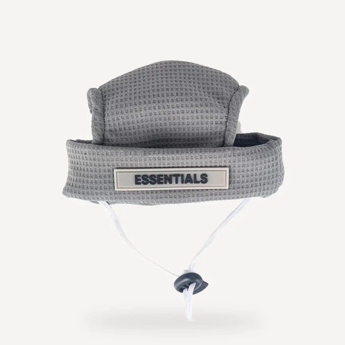 Essentials dog hat inspired by Fear of God view 3