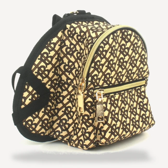 Monogram Dog dog backpack inspired by Burberry view 5