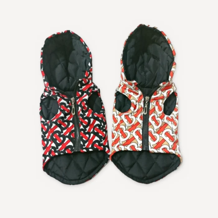 Tailwagger dog vest inspired by Burberry view 2