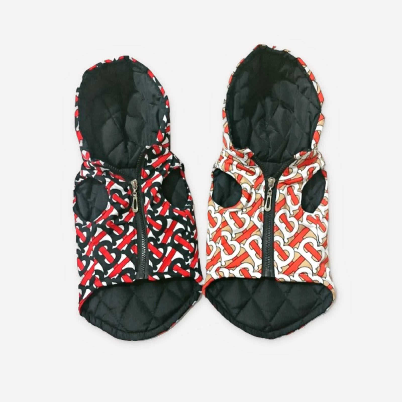 Tailwagger dog vest inspired by Burberry view 2
