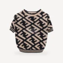 Furdi Brown Logo Sweater