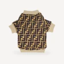Ff Signature dog sweater inspired by Fendi view 4
