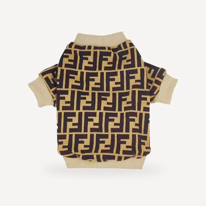 Furdi Ff Signature Sweater – Dark Brown