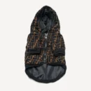 Jacquard dog jacket inspired by Fendi view 3
