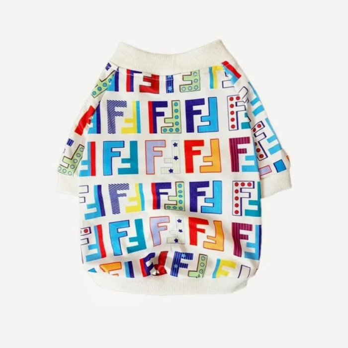 Furdi Monogram Sweatshirt dog sweatshirt, Fendi inspired