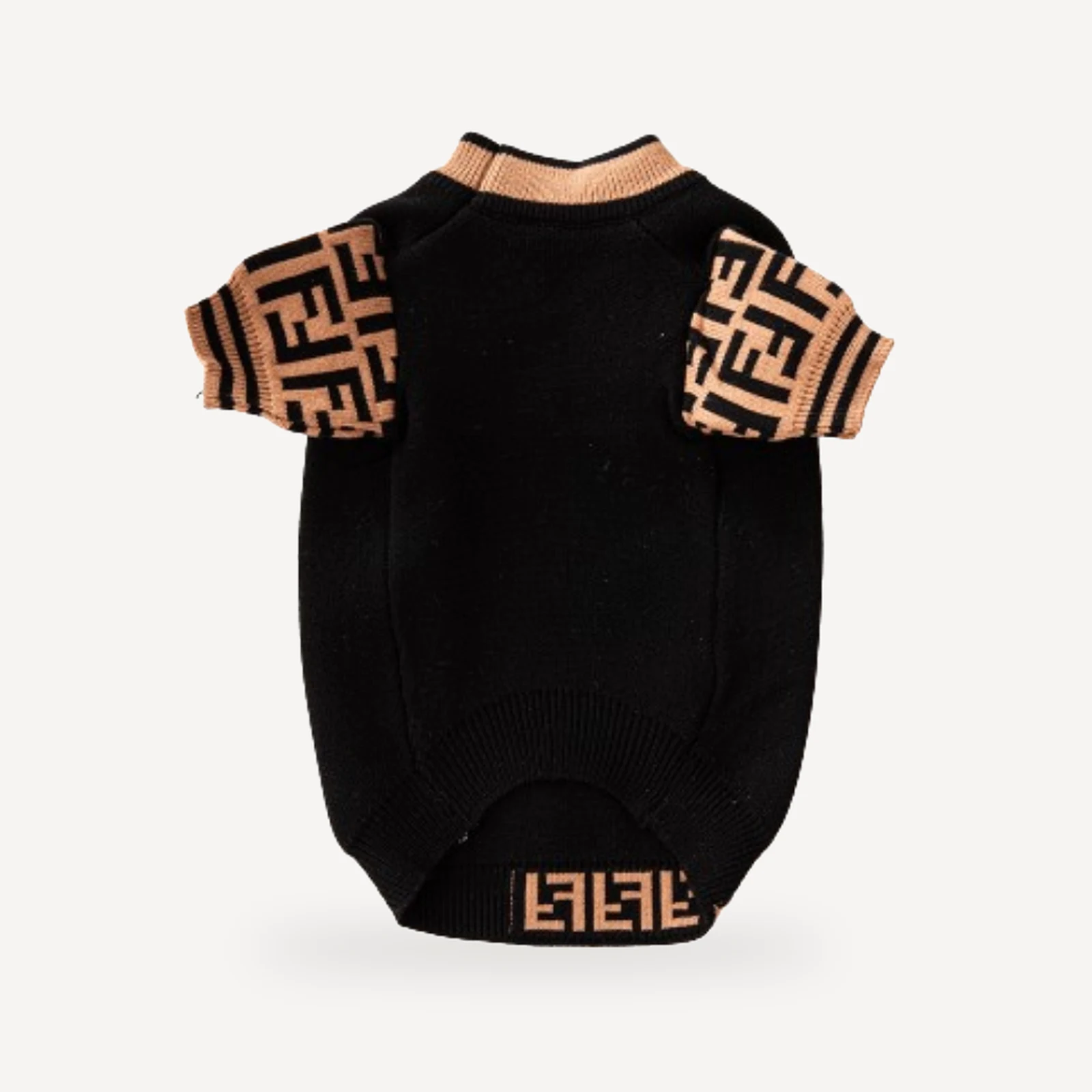Monster Eyes dog sweater inspired by Fendi view 4