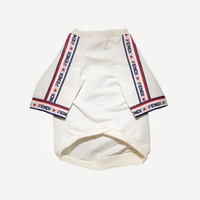 Roma dog sweatshirt inspired by Fendi view 2