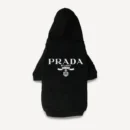 Logo dog hoodie inspired by Prada