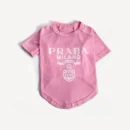 Logo dog tee inspired by Prada view 6