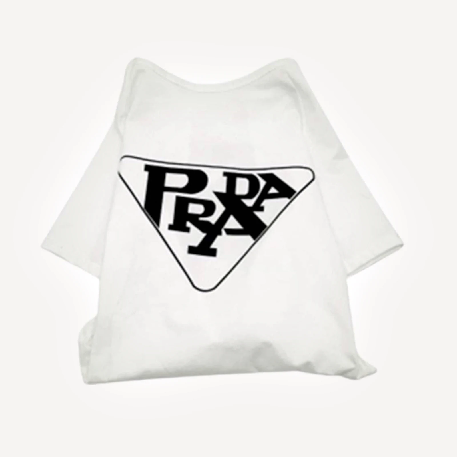Logo dog tee inspired by Prada view 3