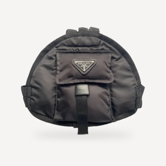 Nylon Dog dog backpack inspired by Prada