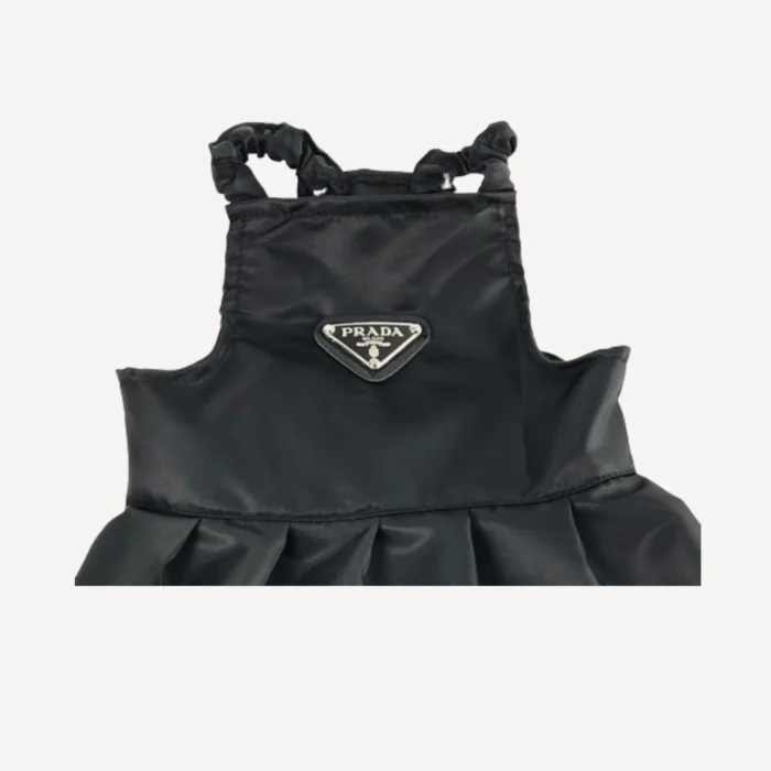 Pleated Skirt dog dress inspired by Prada view 2