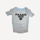Striped Knit dog tee inspired by Prada view 3