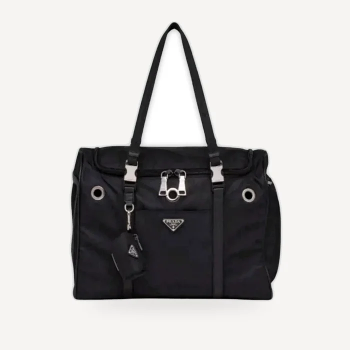 Triangle Airline dog carrier inspired by Prada view 5