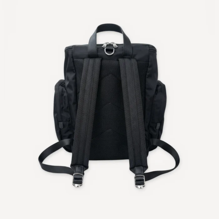 Triangle Backpack dog carrier inspired by Prada view 6