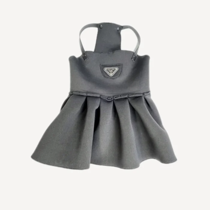 Triangle dog dress inspired by Prada view 4