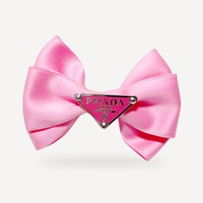 Pawda Triangle Hair Bow – Pink