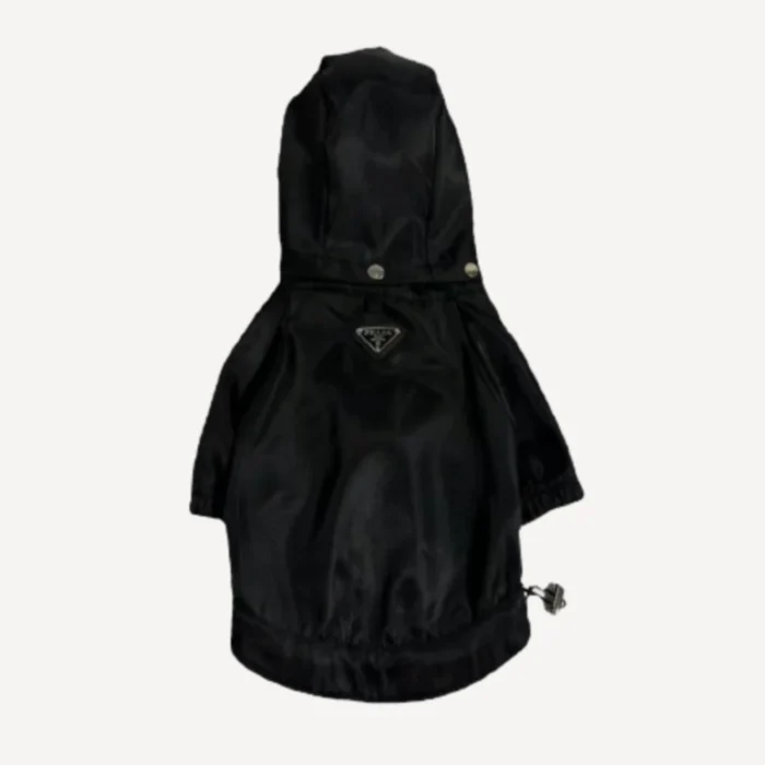 Waterproof dog windbreaker inspired by Prada view 2