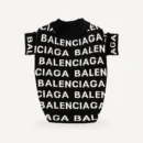 All Over Logo dog sweater inspired by Balenciaga view 3