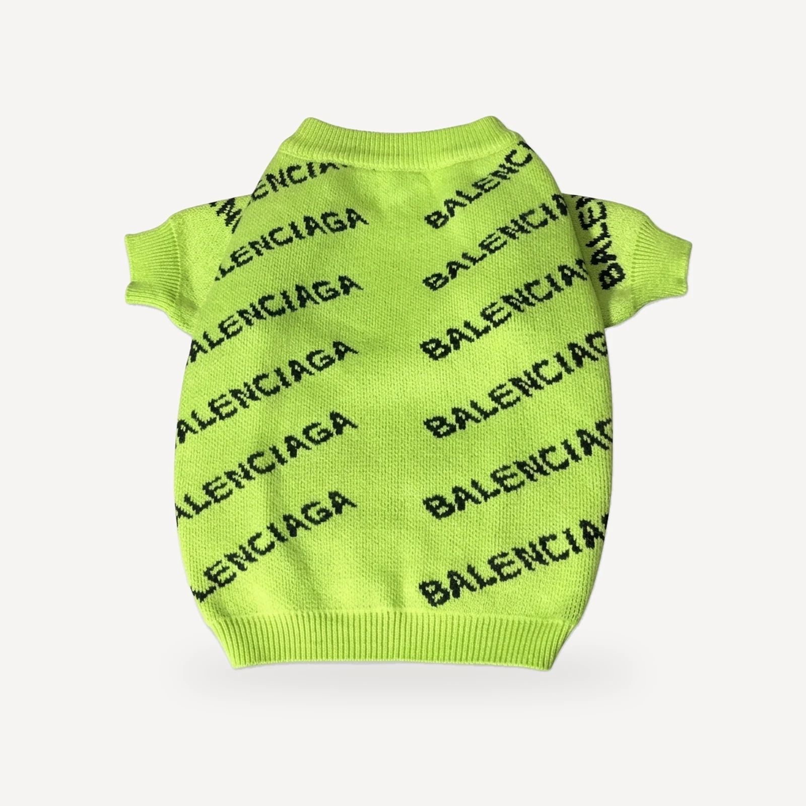 Allover dog sweater inspired by Balenciaga view 5