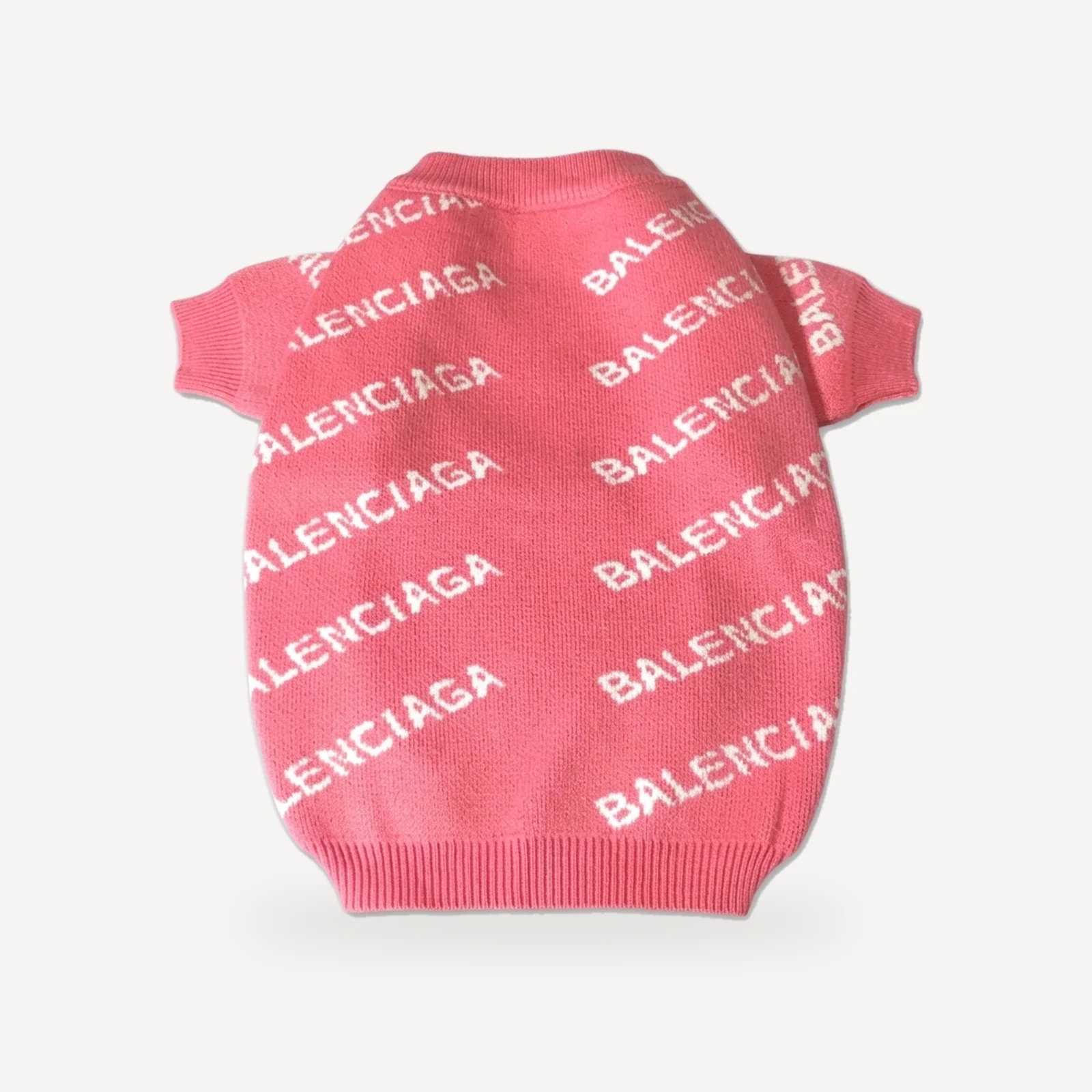 Allover dog sweater inspired by Balenciaga view 6