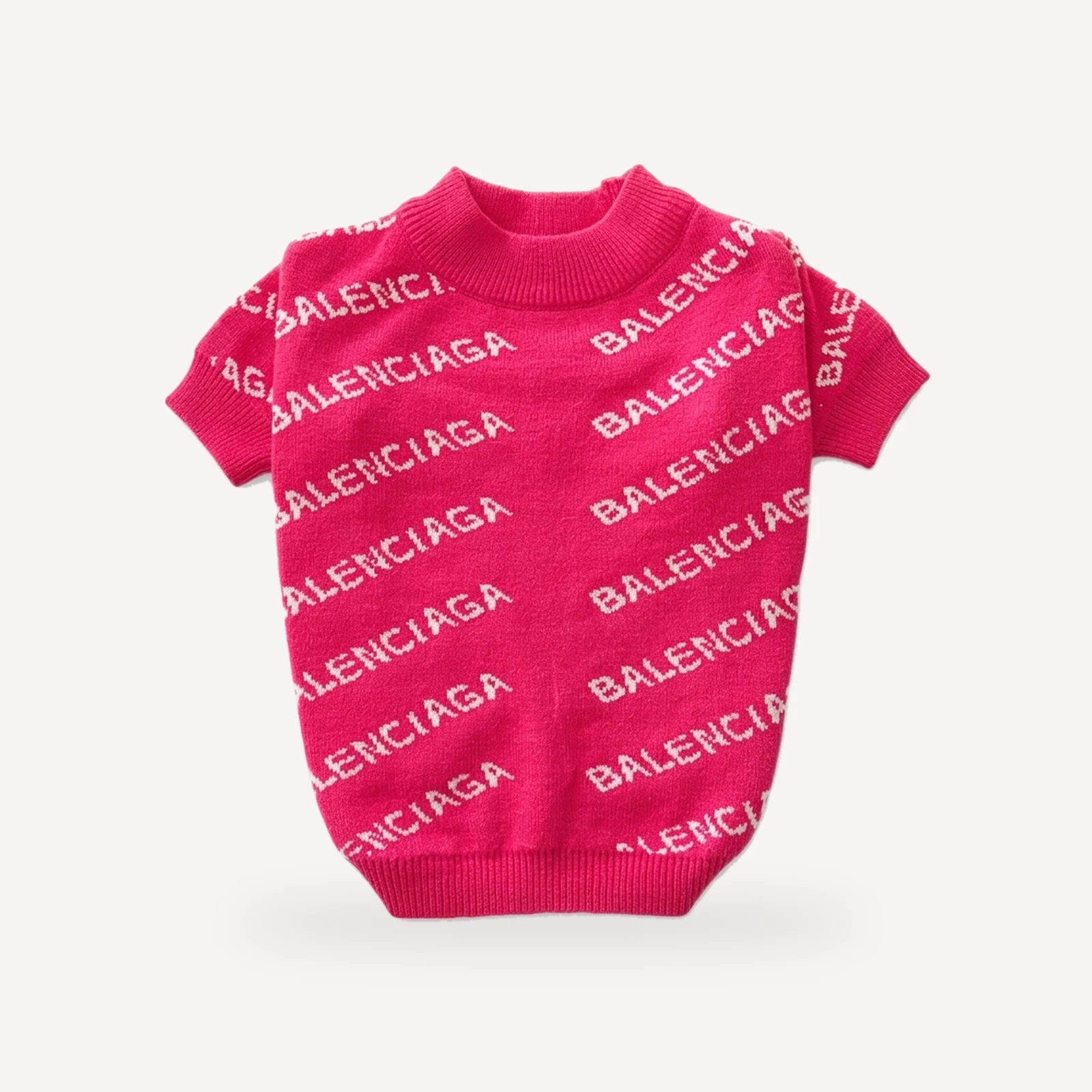 Allover dog sweater inspired by Balenciaga view 7