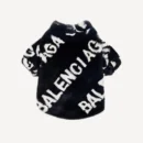 Faux Fur dog jacket inspired by Balenciaga view 2