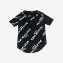Logo dog tee inspired by Balenciaga