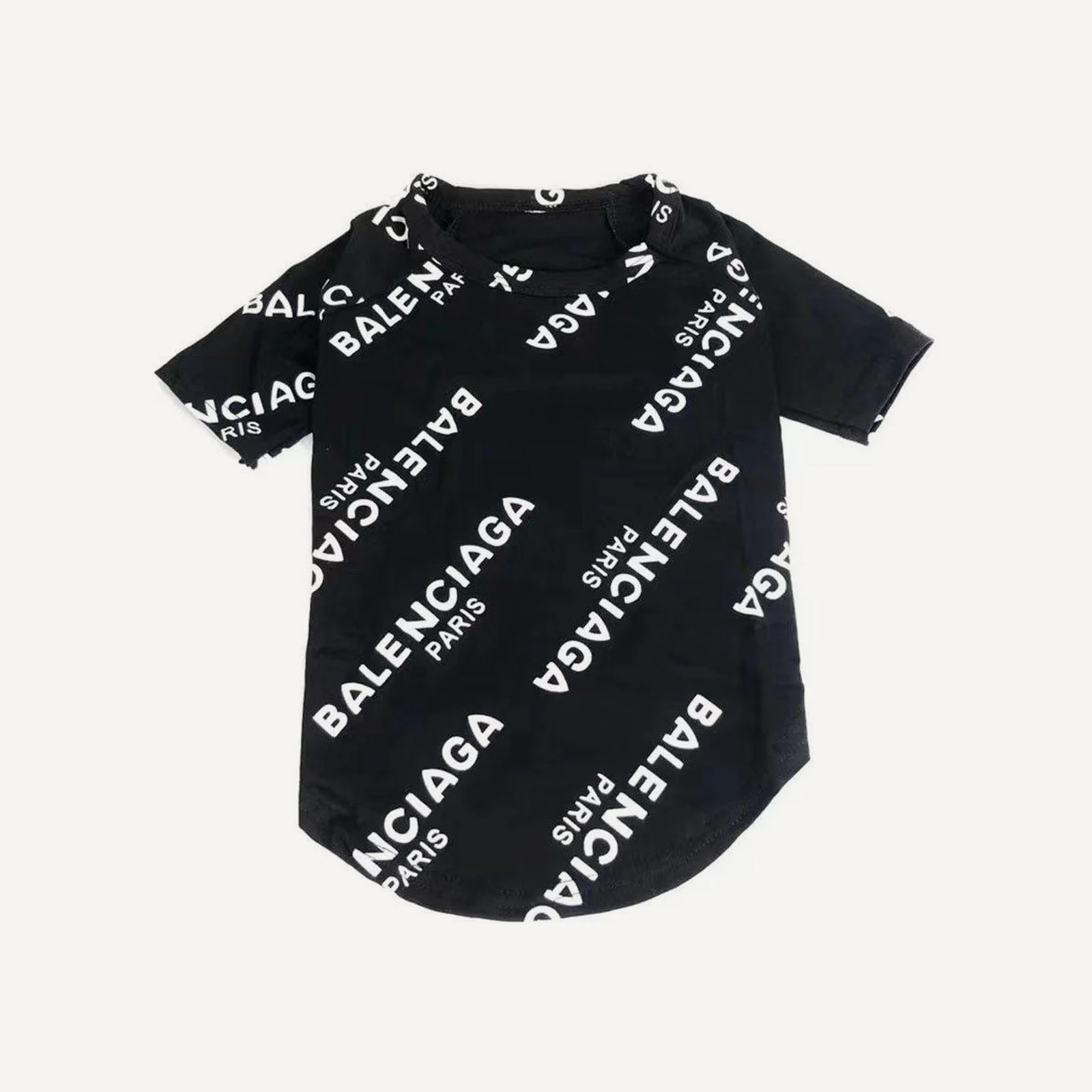 Logo dog tee inspired by Balenciaga