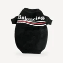 Oblique dog sweater inspired by Balenciaga