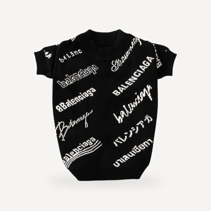 Pawlenciaga Typography Sweater