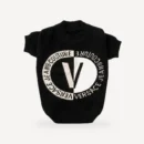 Circle Logo dog sweater inspired by Versace view 4
